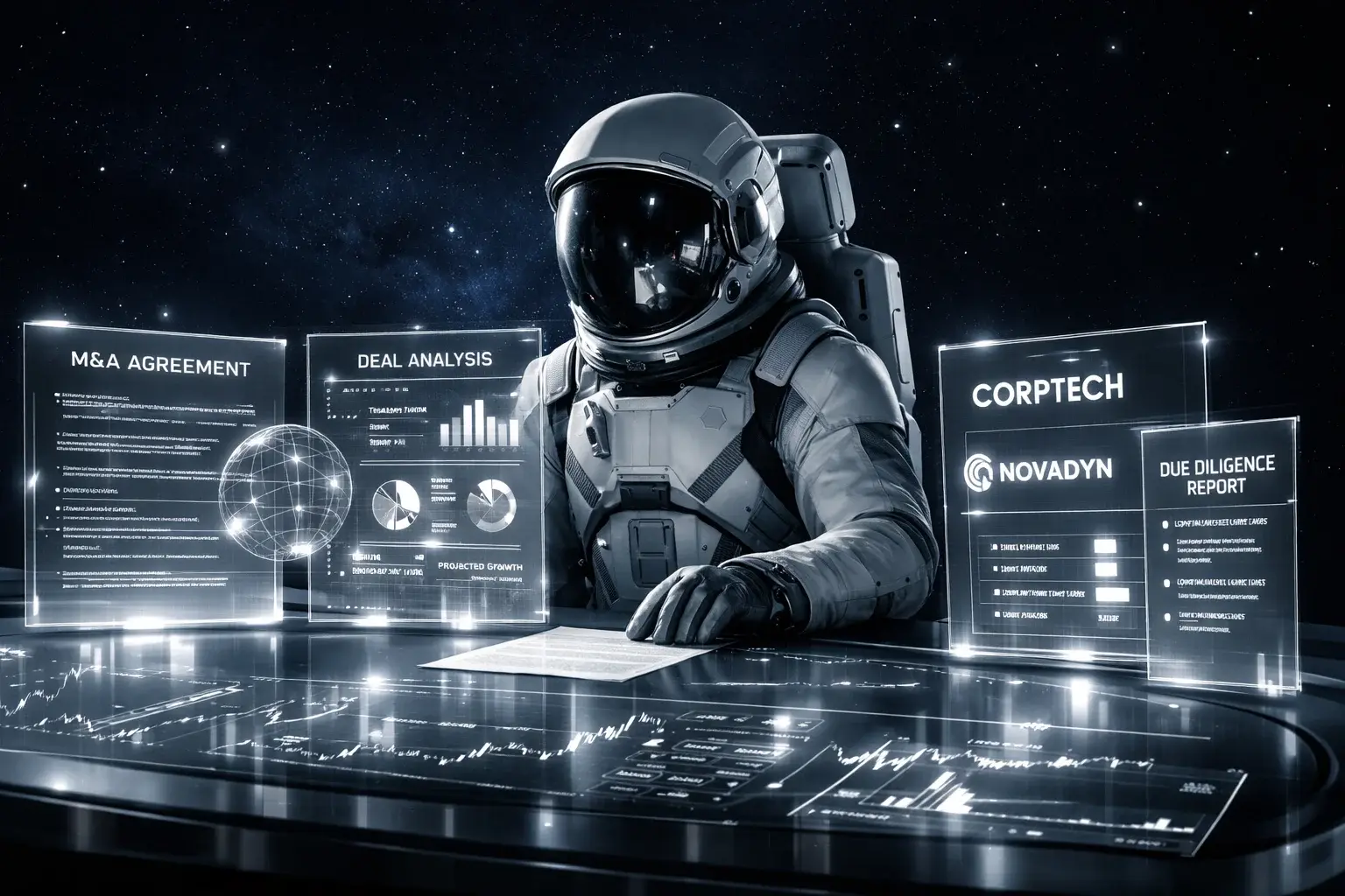 AI-powered M&A due diligence command center